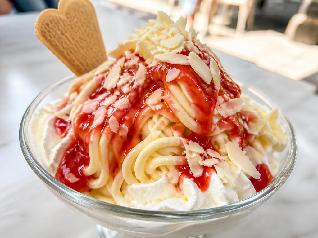Spaghettieis Spezialitäten